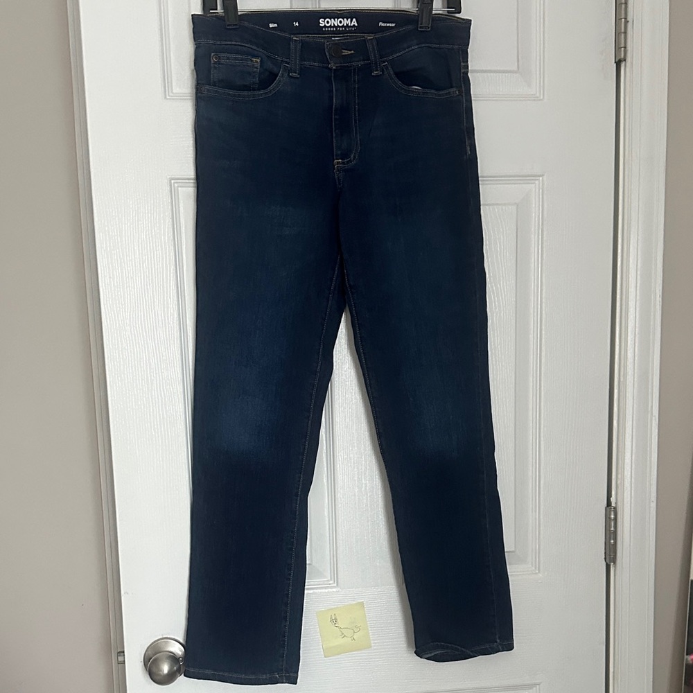 Sonoma Boys Deep Blue Straight Jeans